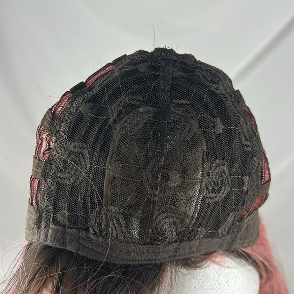 WIG Pink Wavy Ombré LONG 24"‎ Synthetic High Quality - Picture 2 of 4